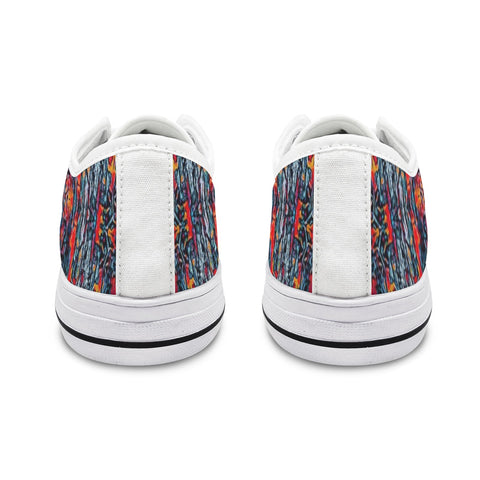 'Graphite' (White Trim) Women's Canvas Plimsolls