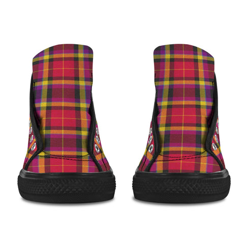 'Yorkshire Moorland' (Black) Vancouver Women's Canvas Boots