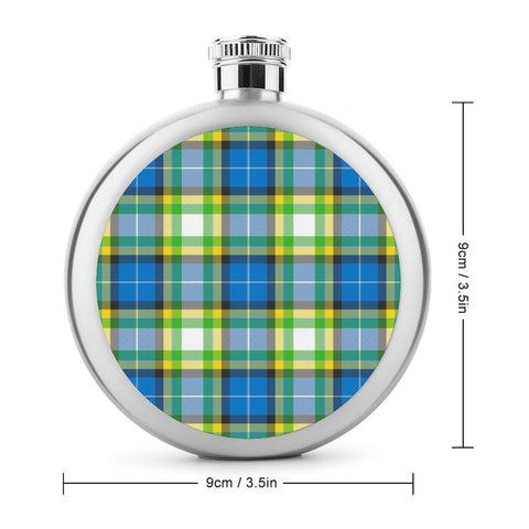 'Yorkshire Tartan' (Heritage) Hip Flask