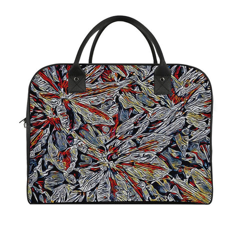 'Clematis Platinum' Nylon Holdall