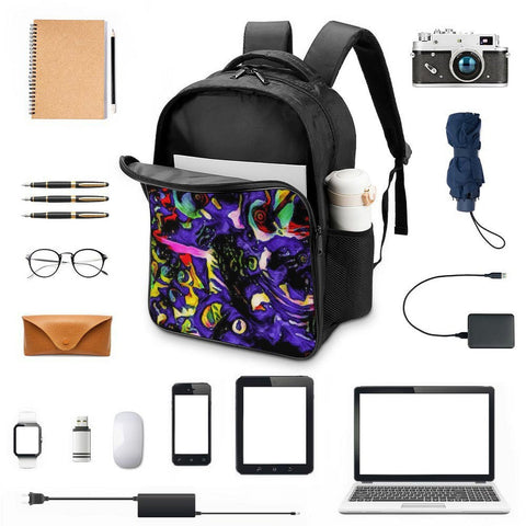 'Purple Haze' Nylon Backpack