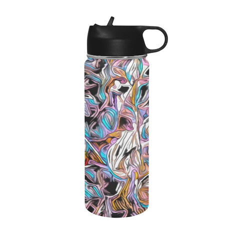 'Psychedelique' Insulated Water Bottle