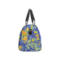 'Summer Basket' Nylon Duffle with Faux Leather Trim