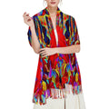 'Soulwood' Tassel Fleece Scarf