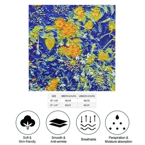 'Summer Basket' All Over Print Scarf
