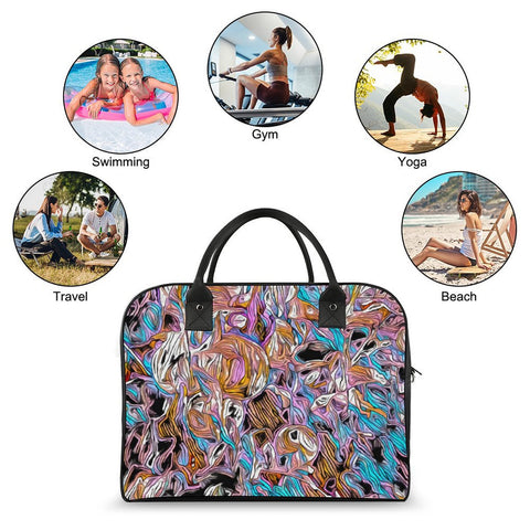 'Psychedelique' Nylon Holdall