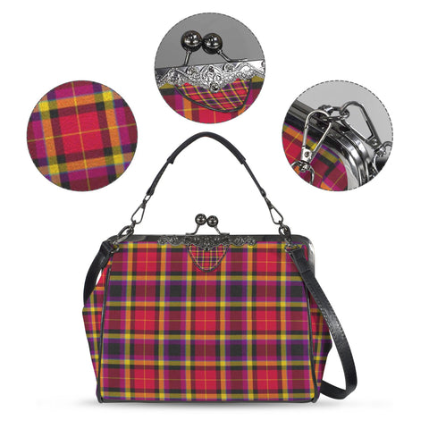 'Yorkshire Moorland' (Heritage) (Slant) Faux Leather Kisslock Handbag Crossbody