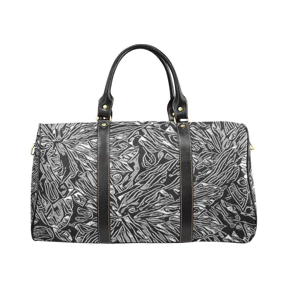 'Filament' Nylon Duffle With Faux Leather Trim
