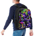 'Purple Haze' Nylon Backpack