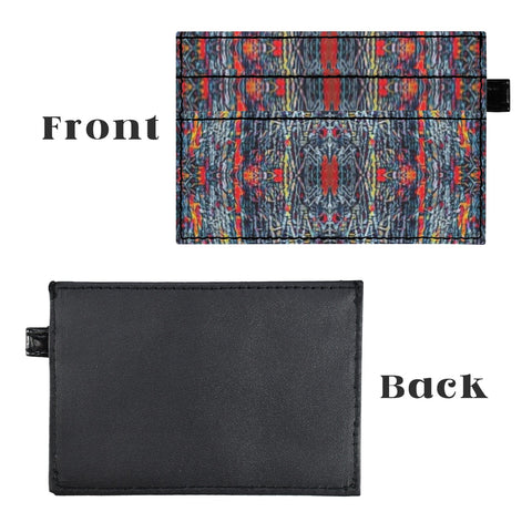 'Graphite' Faux Leather Cardholder