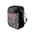 'Clematis Platinum' Faux Leather Sling Pouch