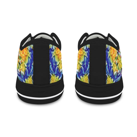 'Summer Basket' (Black) 'Seattle' Men's Trainers