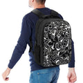 'Liquorice' Nylon Backpack