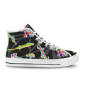 'Regenesis' (Black Edit - White Trim) Vancouver Canvas Boots