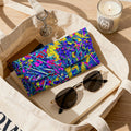 'Agapanthus' Faux Leather Glasses Case