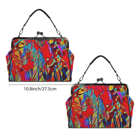 'Soulwood' Kisslock Crossbody Shoulder Bag (Model 1752)