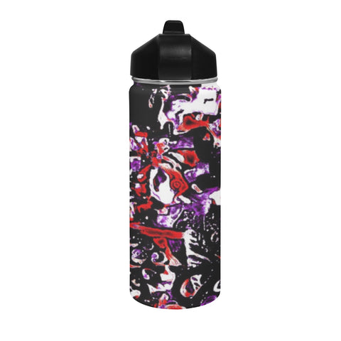'Gothic Rose' Insulated Water Bottle