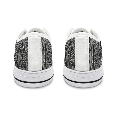 'Filament' (White Trim) Women's Canvas Plimsolls