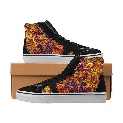 'Peony' Men's High Top Skateboarding Boots