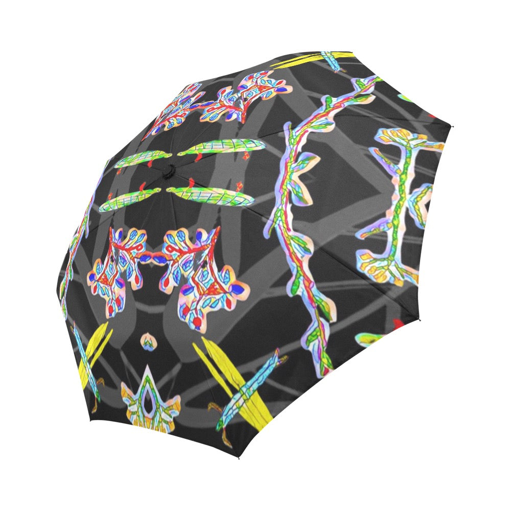 'Regenesis' (Black Edit) Auto-Foldable Umbrella