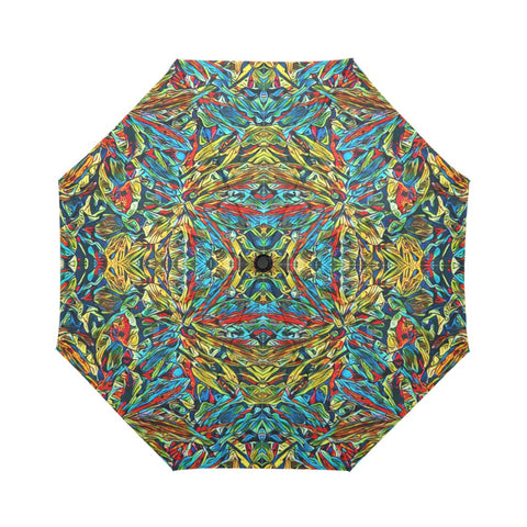 'Clematis Electra' Auto-Foldable Umbrella