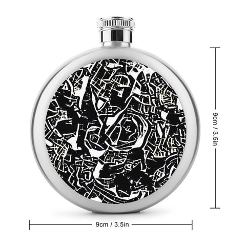 'Liquorice' Hip Flask