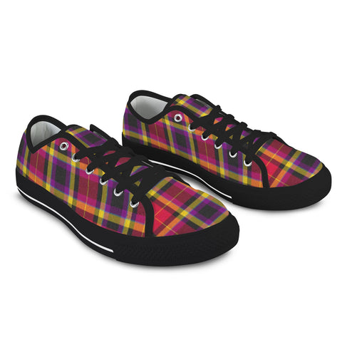 'Yorkshire Moorland' (Black) Seattle Low Top Men's Shoes (Model 1013-6)