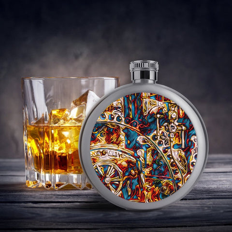 'Boilerplate' Hip Flask