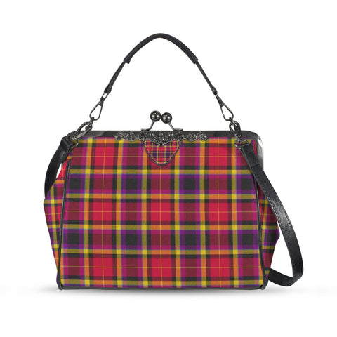 'Yorkshire Moorland' (Heritage) (Slant) Faux Leather Kisslock Handbag Crossbody