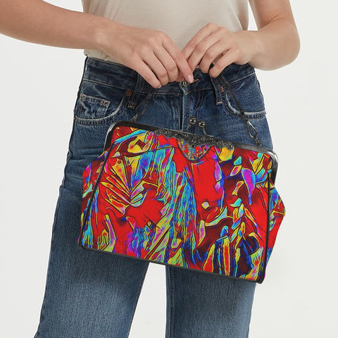 'Soulwood' Kisslock Crossbody Shoulder Bag (Model 1752)