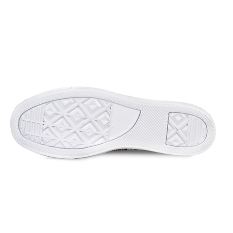 'Psychedelique' (White) Women's Canvas Plimsolls