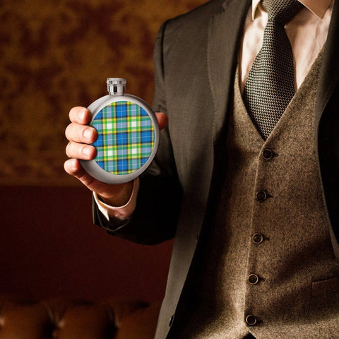 'Yorkshire Tartan' (Heritage) Hip Flask