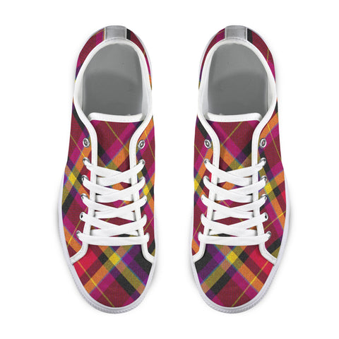 'Yorkshire Moorland' (Slant/White Trim) Women's Canvas Plimsolls