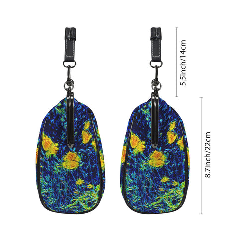 'Wild Poppies' Kisslock Crossbody Shoulder Bag (Model 1752)