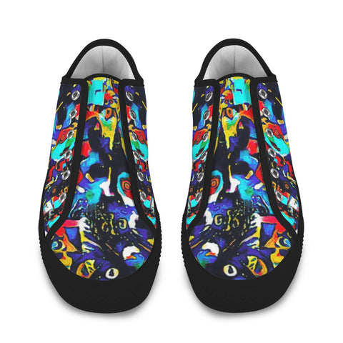 'Cosmos' (Black Trim) 'Seattle' Women's Trainers