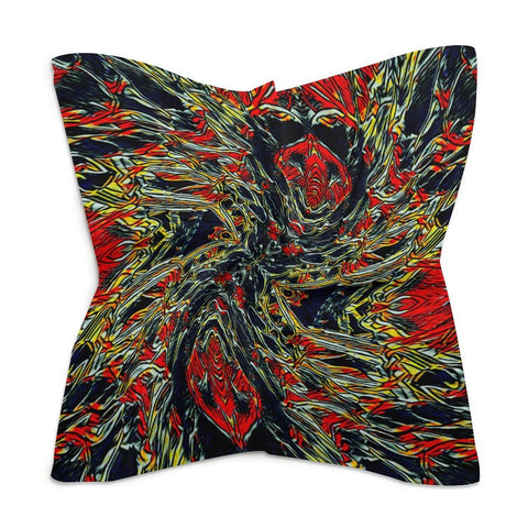 'Eathquake' Poly Scarf Square