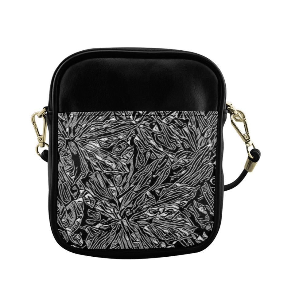 'Filament' Faux Leather Sling Pouch