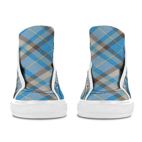 'Yorkshire Marine' (Slant - White) Vancouver Canvas Boots