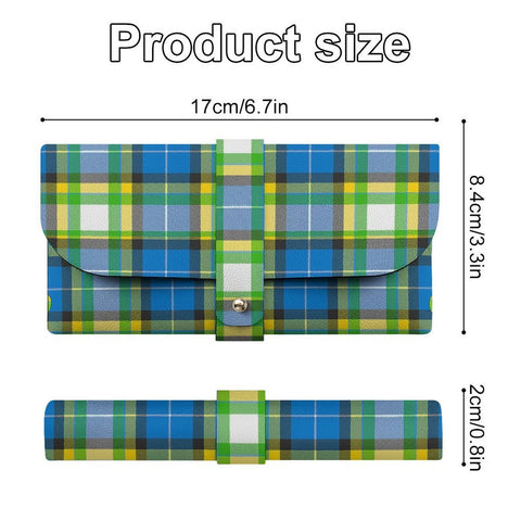 'Yorkshire Tartan' (Heritage) Faux Leather Glasses Case