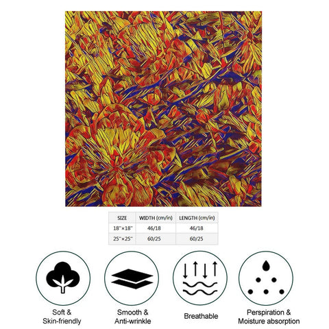 'Peony' Scarf Square