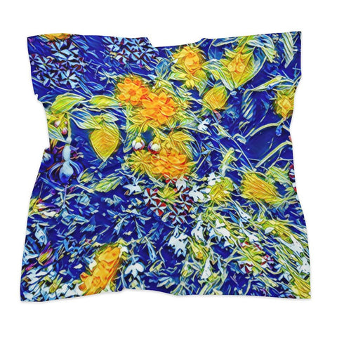 'Summer Basket' All Over Print Scarf