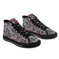'Clematis Platinum' (Black Trim) Vancouver Canvas Boots