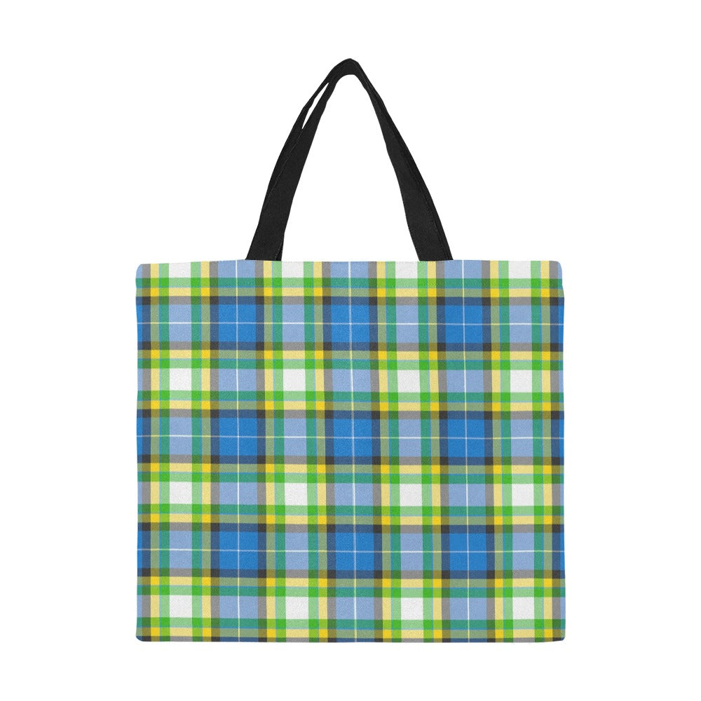 'Yorkshire Tartan' (Heritage) Large Canvas Tote