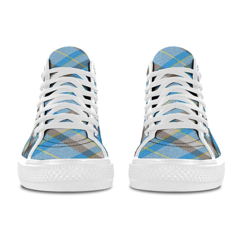 'Yorkshire Marine' (Slant - White) Vancouver Canvas Boots
