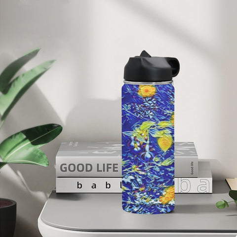 'Summer Basket' Insulated Water Bottle