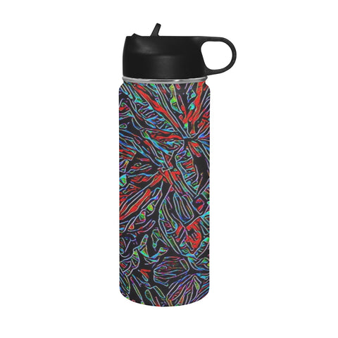'Clematis Neon' Insulated Water Bottle