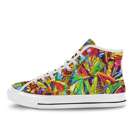 'Tropica' (White) Vancouver H Women's Canvas Shoes (1013-1)