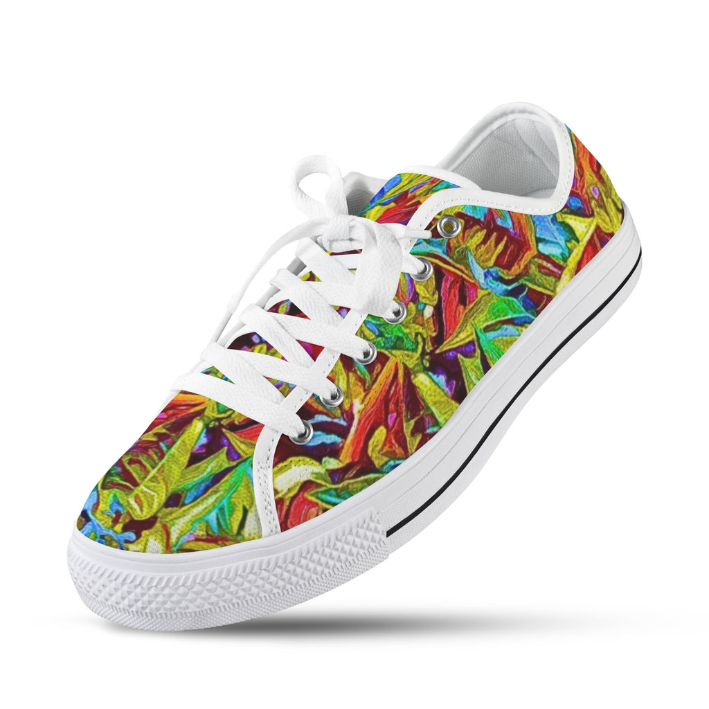 'Tropica' (White Trim) Seattle Low Top Women's Shoes (Model 1013-6)