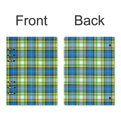 'Yorkshire Tartan' (Heritage) Faux Leather A5 Binder Notebook