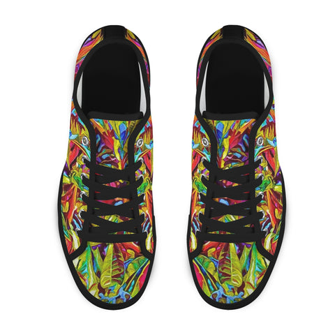 'Tropica' (Black Trim) Seattle Low Top Women's Shoes (Model 1013-6)